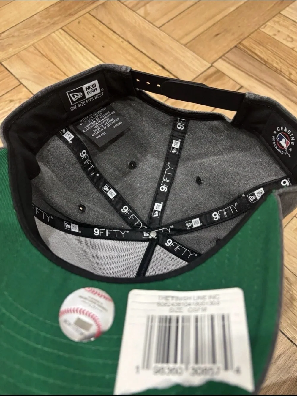 Houston Astros Hat Cap Gray Washed SnapBack A-Frame Adjustable New Era 9FIFTY